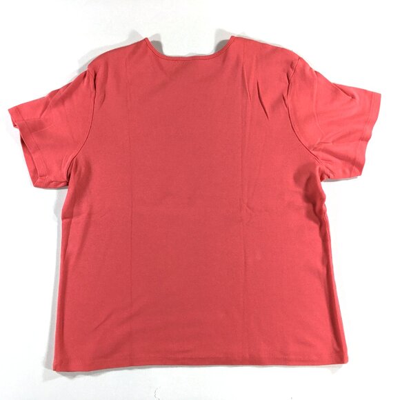 Gap Shirt Womens Size XXL Light Red 100% Cotton Short Sleeve - Picture 2 of 8